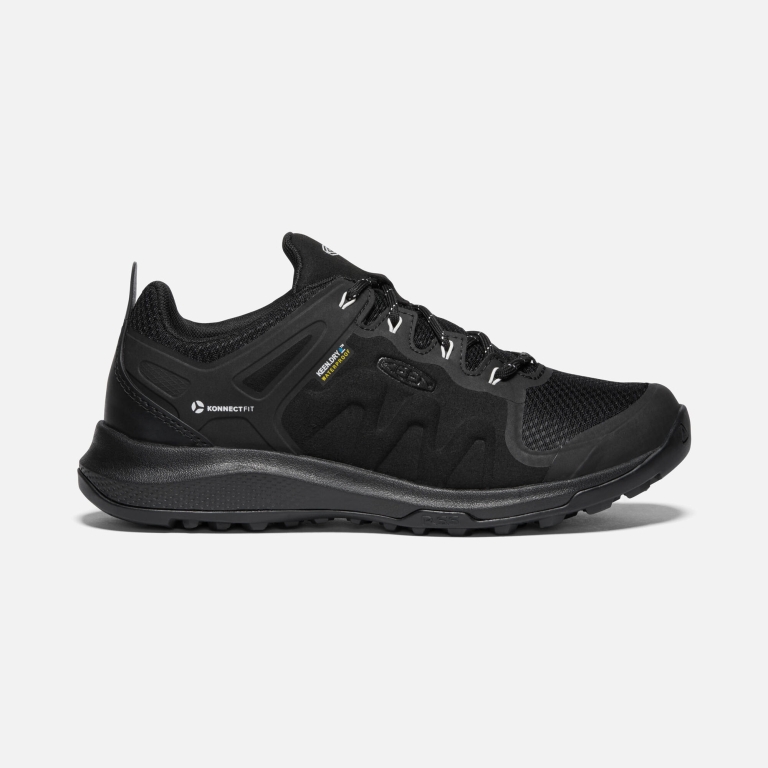 Keen Explore Waterproof Shoes - Women's Black White Footwear